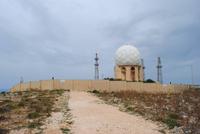 Satellitenstation an den Dingli-Klippen