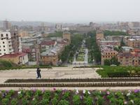 Yerevan, an der Kaskade