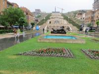 Yerevan, an der Kaskade