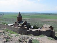 Chor Virap an der armenisch-türkischen Grenze