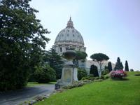 24.05.2014 Rom, Blick auf den Petersdom