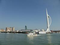 Portsmouth - während der Hafenrundfahrt