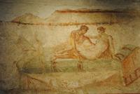 Wandmalereien in einem 