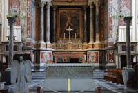 Dom Amalfi - Innenraum  mit antiken Säulen aus Paestum