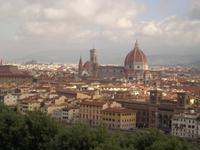 Blick auf Florenz von der Piazza Michelangelo