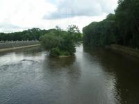 Flußinsel Cher Chenoncau