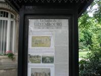 Jardin de Luxembourg Schild Paris