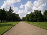 Weitläufige Wiesen Cheverny