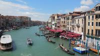 Blick vom Rialto auf Canale Grande