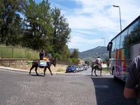 Müllabfuhr in den Bergdörfern