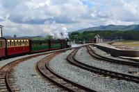 247 Wales, Ffestiniog Railway, Abfahrt in Porthmadog