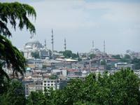 Blick vom Palast auf Istanbul