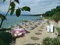 Der Strand unseres Hotels in Sinop