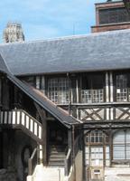 Der frühere Pestfriedhof in Rouen