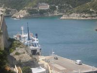 Fährschiff in Bonifacio