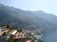 Blick auf den Golf von Amalfi