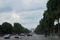 Stadtrundfahrt durch Paris - Champs Elysees