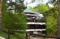 Das brennende Restaurant Licka Kuca