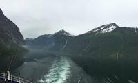 121 Ausfahrt aus Geiranger