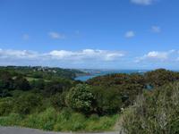 Guernsey-Doyle Column-Blick nach St.Peter Port