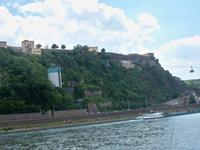 Festung Ehrenbreitstein mit Seilbahn, Koblenz