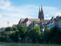 Blick zum Münster, Basel