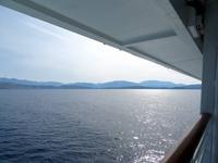 In der Seestraße zwischen Albanien und Korfu