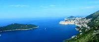 Blick auf die Bucht von Dubrovnik