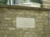 Rundgang Montmartre Dalida Schild