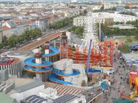 Wien  -  der Prater von oben