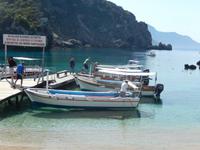 Kleine Bootstour um das Männerkloster Theotokou