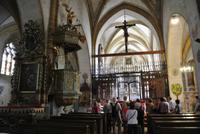 Die Kirche von Estavayer le Lac