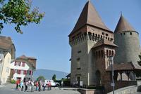 Eines der 4 Schlösser von Estavayer le Lac