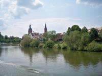 Idyllische Fahrt auf dem Main