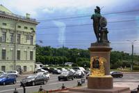 Feldherr Suworow als Mars vor dem Marsfeld