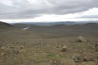 mystische Landschaft in der Hochebene Islands
