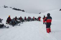 Schlittentour auf dem größten Gletscher Europas 