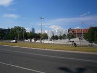 Sczcecin, Blick auf das neu gebaute Theater