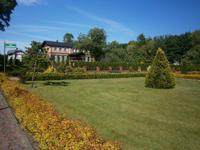 Der angrenzende Park 