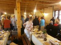 Während der Hochzeitsfeier