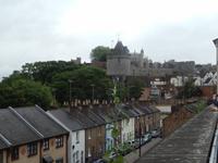 Windsor Castle vom Busparkplatz aus gesehen