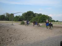 Reitershow im Hotel Varga Tanya