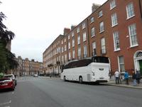 Stadtrundfahrt in Dublin - Halt am Fitzwilliam Square