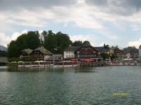 Blick zum Anleger in Schönau