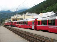 Fahrt mit dem Bernina- Express