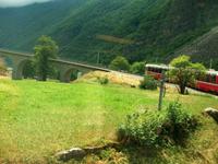 Fahrt mit dem Bernina- Express