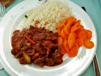 Mittagessen im Glacier- Express