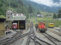 Fahrt mit dem Bernina-Express