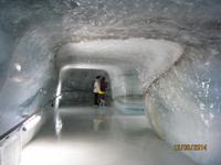 Im Eispalast auf dem Jungfraujoch