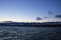 Sonnenaufgang am Flathead Lake in Polson